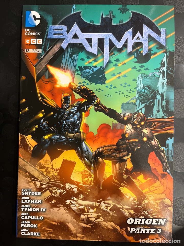 C&oacute;mics: BATMAN N.12 ORIGEN PARTE 3 ECC NUEVO UNIVERSO DC ( 2013/2019 ) - Foto 1