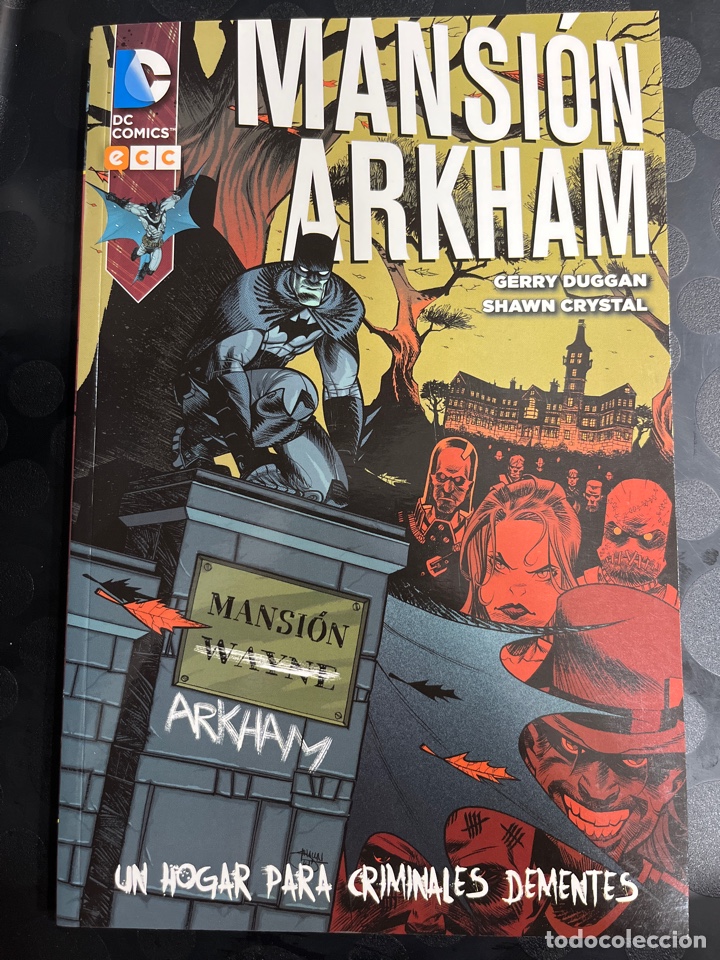C&oacute;mics: MANSI&Oacute;N ARKHAM : UN HOGAR PARA CRIMINALES DEMENTES ECC DC ( 2015 )