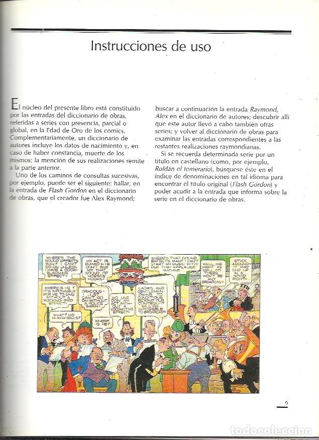 C&oacute;mics: JAVIER COMA DICCIONARIO DE LOS COMICS. - Foto 3
