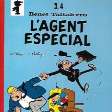 Cómics: BENET TALLAFERRO - Nº 4: L'AGENT ESPECIAL - EDITORIAL CASALS - 1990. Lote 354390698