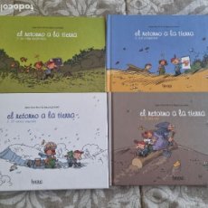 Cómics: RETORNO A LA TIERRA DE FERRI Y LARCENET 4 VOLUMENES, ED. BANG. Lote 354558253