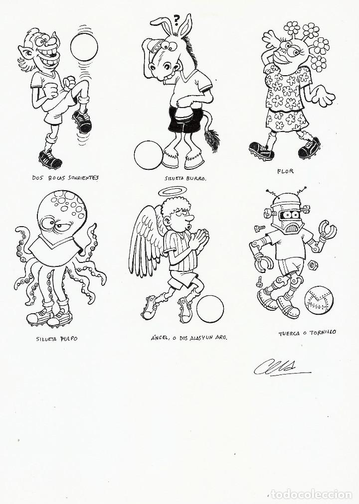 C&oacute;mics: DIBUJO ORIGINAL - XUNGUIS - FLUNKERNE - CERA - Foto 1