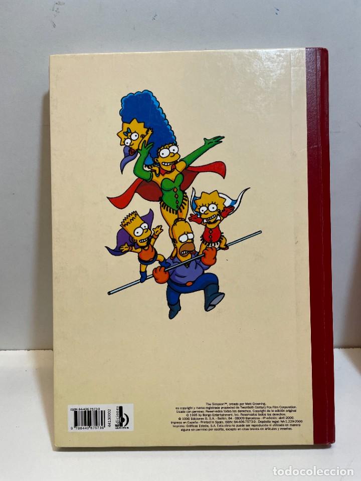 C&oacute;mics: LIBRO SUPER SIMPSON MATT GROENING 4&ordm; EDICI&Oacute;N 2000 - Foto 8