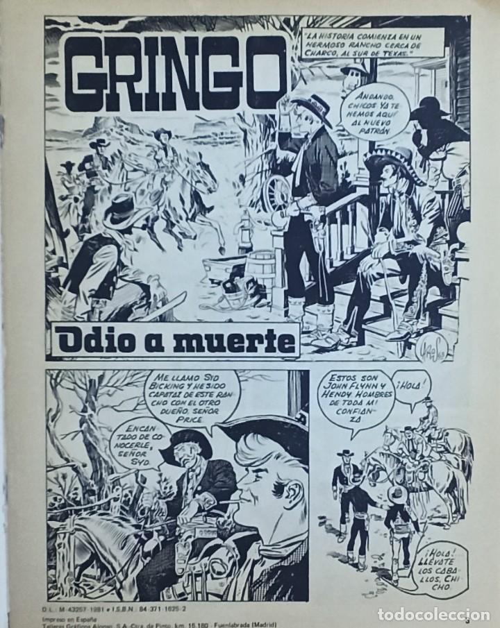 C&oacute;mics: 8 AVENTURAS DE GRINGO - CARLOS GIM&Eacute;NEZ - EDICIONES ALONSO 1981 - Foto 4