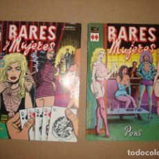 Fumetti: BARES Y MUJERES, 1984, COMPLETA, 2 NÚMEROS, LA CÚPULA, BUEN ESTADO. Lote 355401165