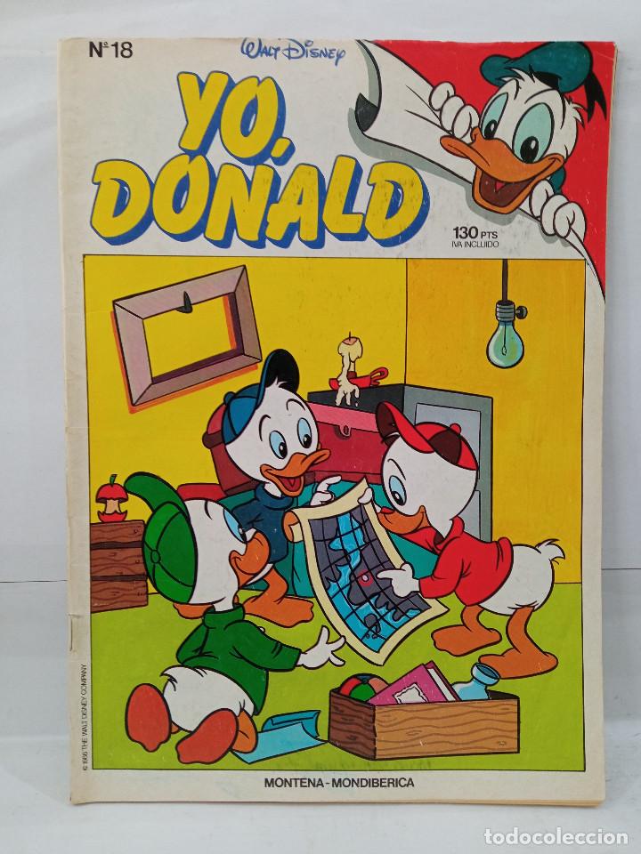 C&oacute;mics: Yo, Donald - N&ordm; 18 - Ed. Montena-Mondiberica - Foto 1