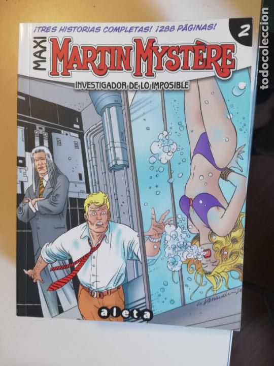 C&oacute;mics: MARTIN MYSTERE MAXI 2. ALETA EDCIONES. - Foto 1