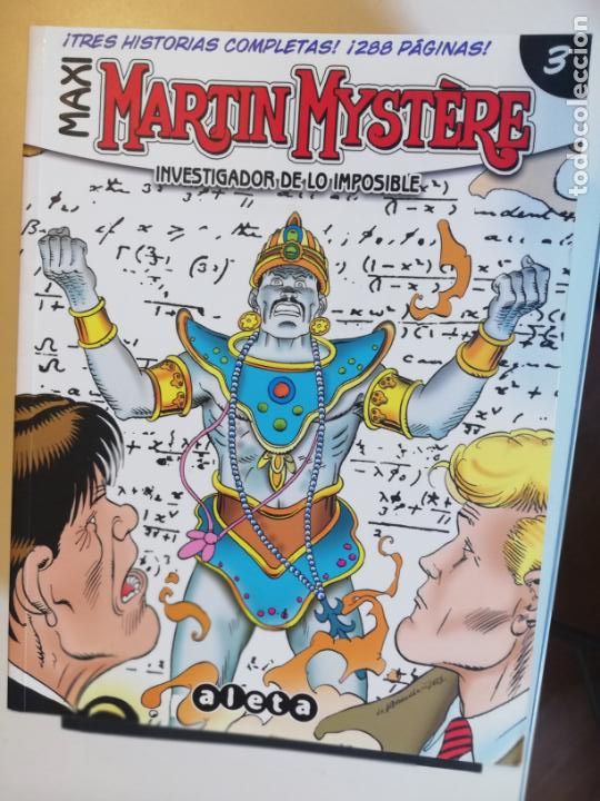 C&oacute;mics: MARTIN MYSTERE MAXI 3. ALETA EDCIONES. - Foto 1