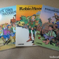 Comics : MARAVILLAS DE LA LITERATURA - LOTE DE 3 NÚMEROS: 2, 3 Y 4 - EDITORIA LAROUSSE - CHIQUI DE LA FUENTE. Lote 355719170