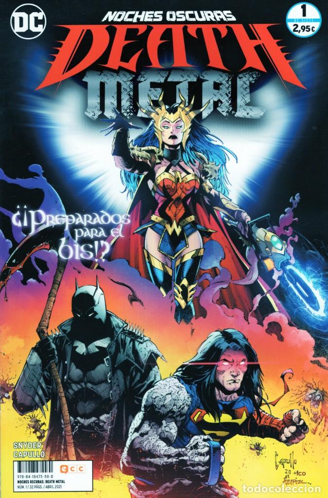 C&oacute;mics: NOCHES OSCURAS: DEATH METAL N&ordm; 1 - ECC - IMPECABLE - Foto 1