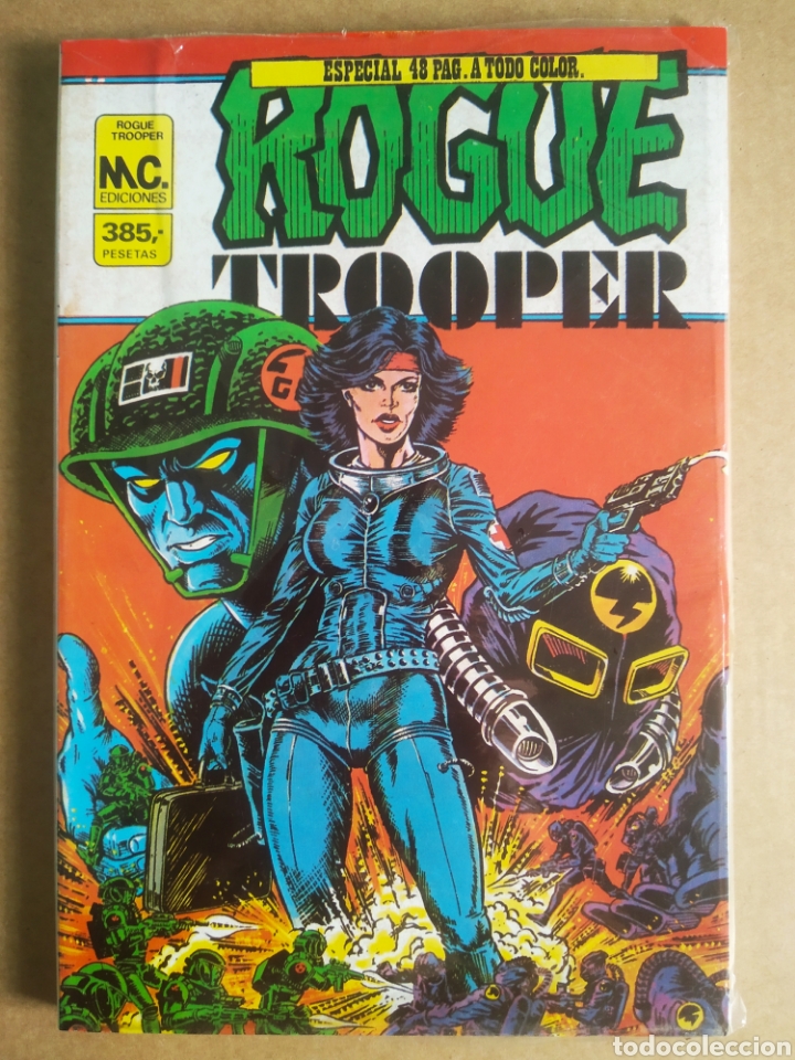 C&oacute;mics: Retapado Rogue Trooper n&deg;5-6-7-8 (MC Ediciones, 1986). Precintado. - Foto 1