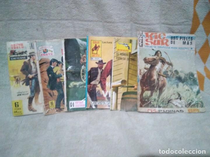 C&oacute;mics: Seis antiguos comics del oeste tama&ntilde;o peque&ntilde;o - Foto 1