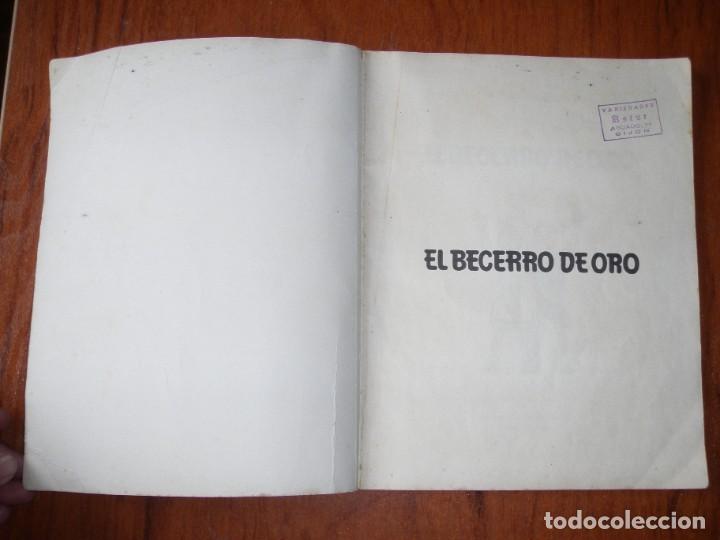 C&oacute;mics: COMIC EL BECERRO DE ORO BOB Y BOBETTE - Foto 3