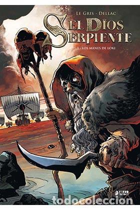 C&oacute;mics: C&oacute;mics. EL DIOS SERPIENTE 03. LOS MANES DE LOKI - JEROME LEGRIS/BENOIT DELLAC (Carton&eacute;) - Foto 1