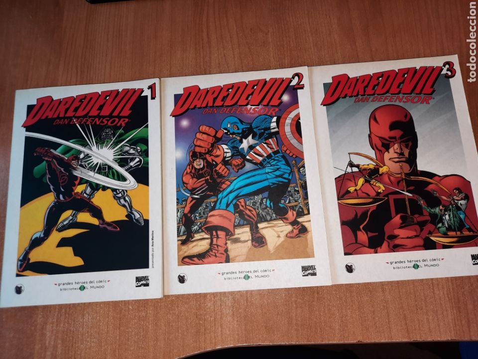 C&oacute;mics: DAREDEVIL N&deg;1, 2 y 3- B. El Mundo - Foto 1