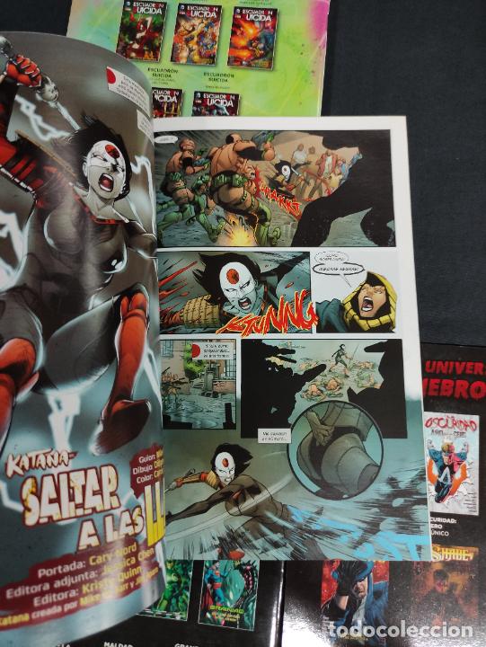 C&oacute;mics: ESCUADRON SUICIDA LOS MAS BUSCADOS - DEADSHOT Y KATANA - N&ordm; 1 AL N&ordm; 4 - ECC - Foto 3