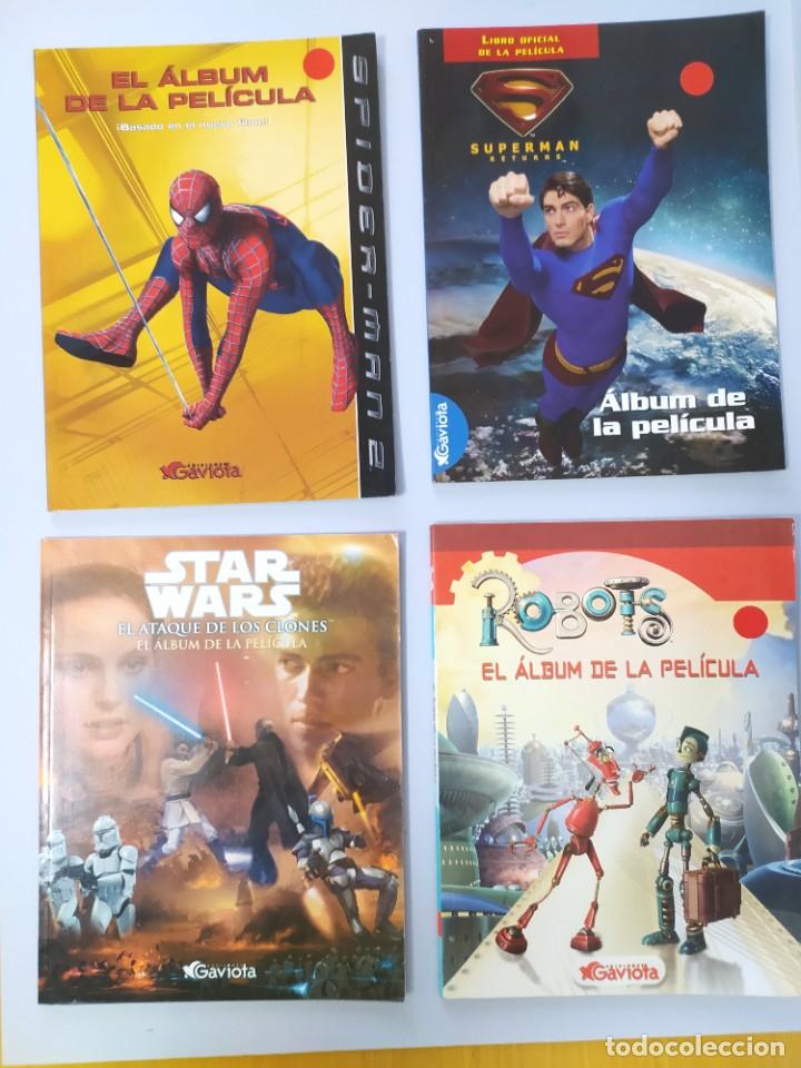 C&oacute;mics: LOTE DE CUATRO ALBUMES DE PELICULAS. - Foto 1