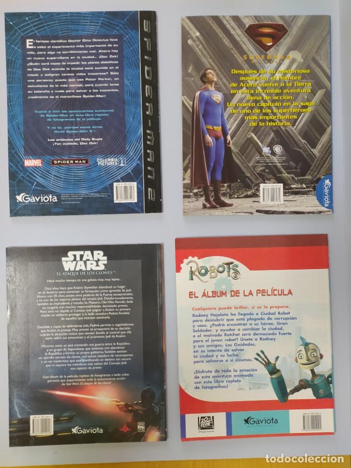 C&oacute;mics: LOTE DE CUATRO ALBUMES DE PELICULAS. - Foto 2
