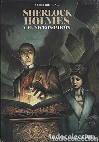 C&oacute;mics: SHERLOCK HOLMES Y EL NECRONOMIC&Oacute;N - SYLVAIN CORDURI&Eacute; - 001 EDICIONES - Foto 1