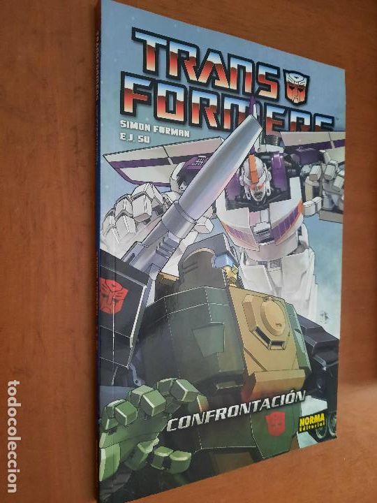 C&oacute;mics: TRANSFORMERS. CONFRONTACI&Oacute;N. NORMA EDITORIAL. R&Uacute;STICA. SIMON FURMAN. EJ. SU. BUEN ESTADO - Foto 1