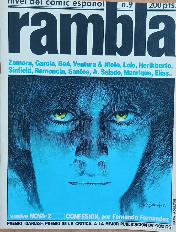 C&oacute;mics: RAMBLA N&ordm; 9 NIVEL DEL COMIC ESPA&Ntilde;OL - 1987 NUEVO A ESTRENAR. - Foto 1