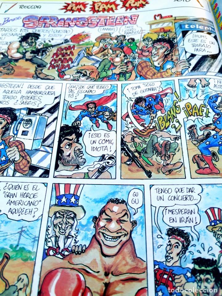 C&oacute;mics: RECORTES - 1988 - COMIC: BRUCE SPRINGSTEEN CONTRA RAMBO Y MIKE TYSON - Foto 1