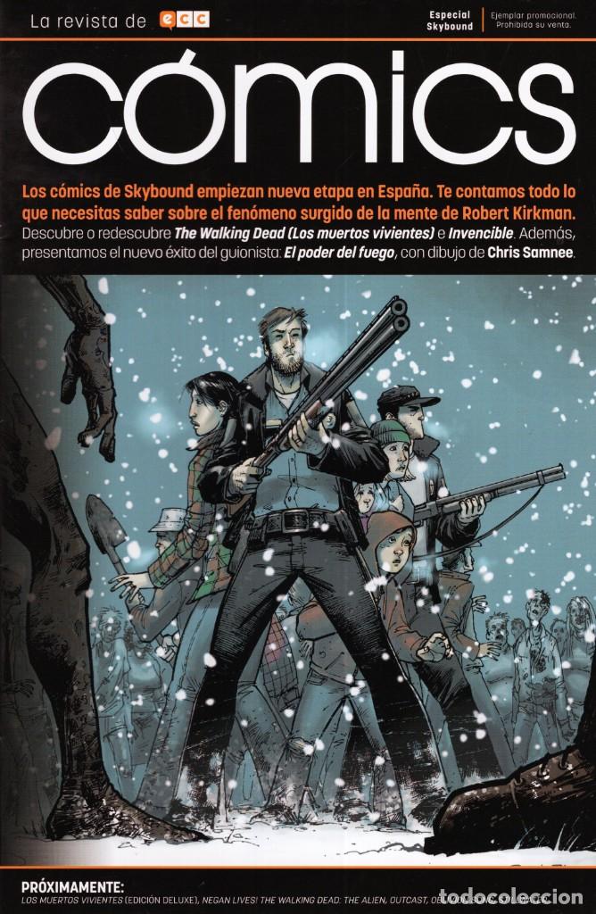 Comics: COMICS LA REVISTA DE ECC N&ordm; ESPECIAL SKYBOUND - ECC - MUY BUEN ESTADO