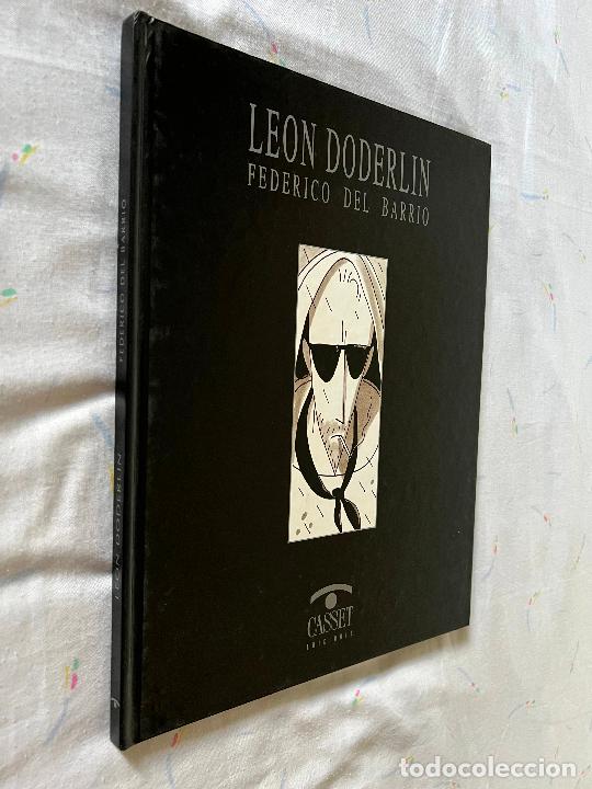 C&oacute;mics: LEON DODERLIN - FEDERICO DEL BARRIO - 1&ordf; EDICI&Oacute;N - CASSET EDICIONES - 1991 - Foto 2