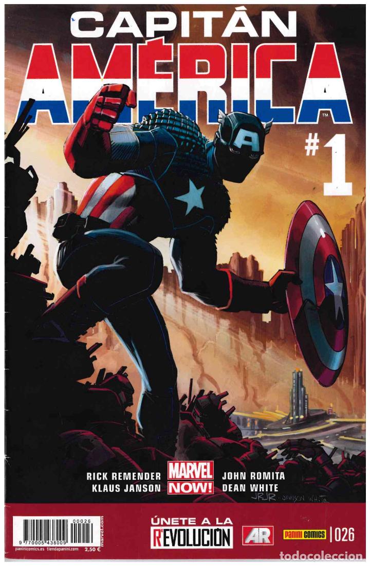 C&oacute;mics: Capit&aacute;n Am&eacute;rica v8. Panini 2011. N&ordm; 26 - Foto 1