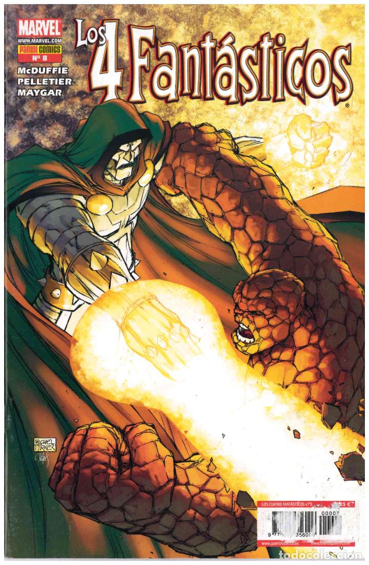 C&oacute;mics: Los 4 Fant&aacute;sticos v7. Panini 2008. N&ordm; 8 - Foto 1