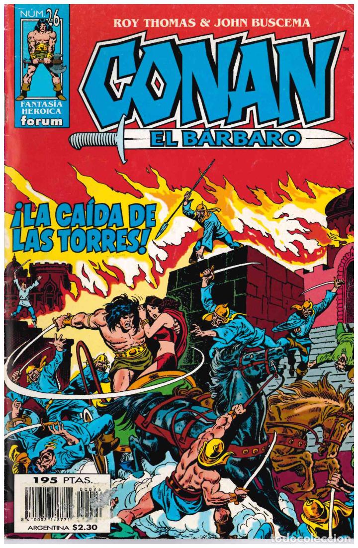 C&oacute;mics: Conan El B&aacute;rbaro. Forum 1998. N&ordm; 26 - Foto 1
