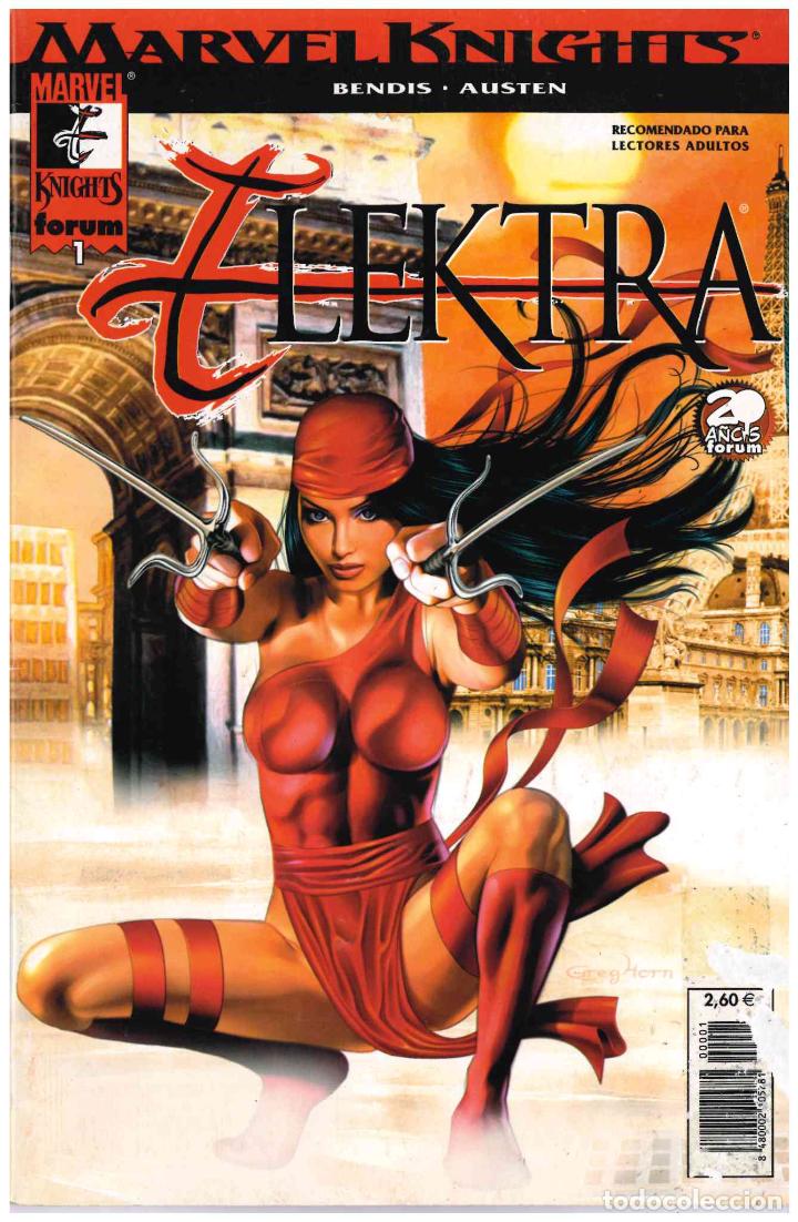 C&oacute;mics: Elektra (Marvel Knights). Forum 2002. N&ordm; 1 - Foto 1