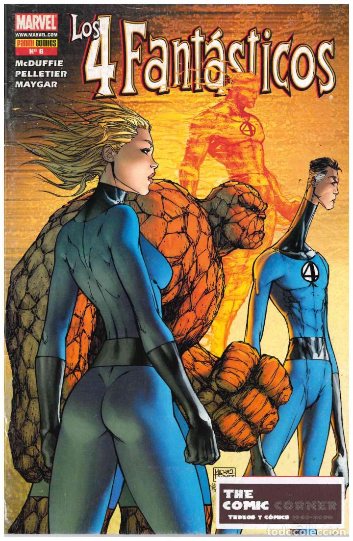 C&oacute;mics: Los 4 Fant&aacute;sticos v7. Panini 2008. N&ordm; 6 - Foto 1