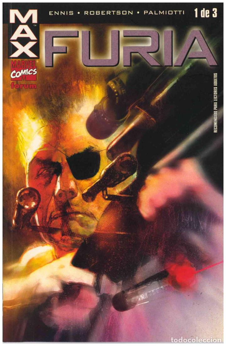 Fumetti: Max: Furia. Forum 2002. N&ordm; 1