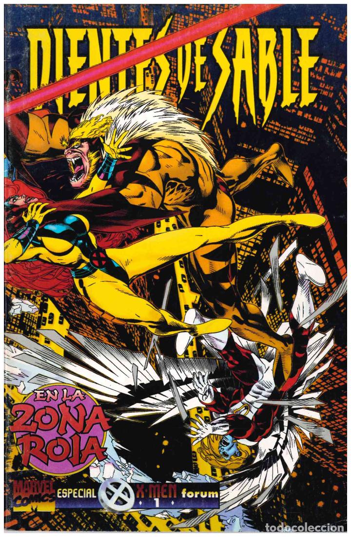 C&oacute;mics: Dientes de Sable. En la Zona Roja. Forum 1996 - Foto 1