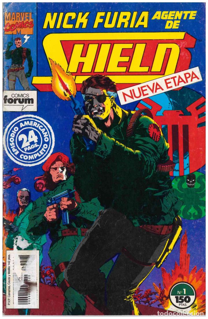 C&oacute;mics: Nick Furia Agente de Shield v2. Forum 1992. N&ordm; 1 - Foto 1