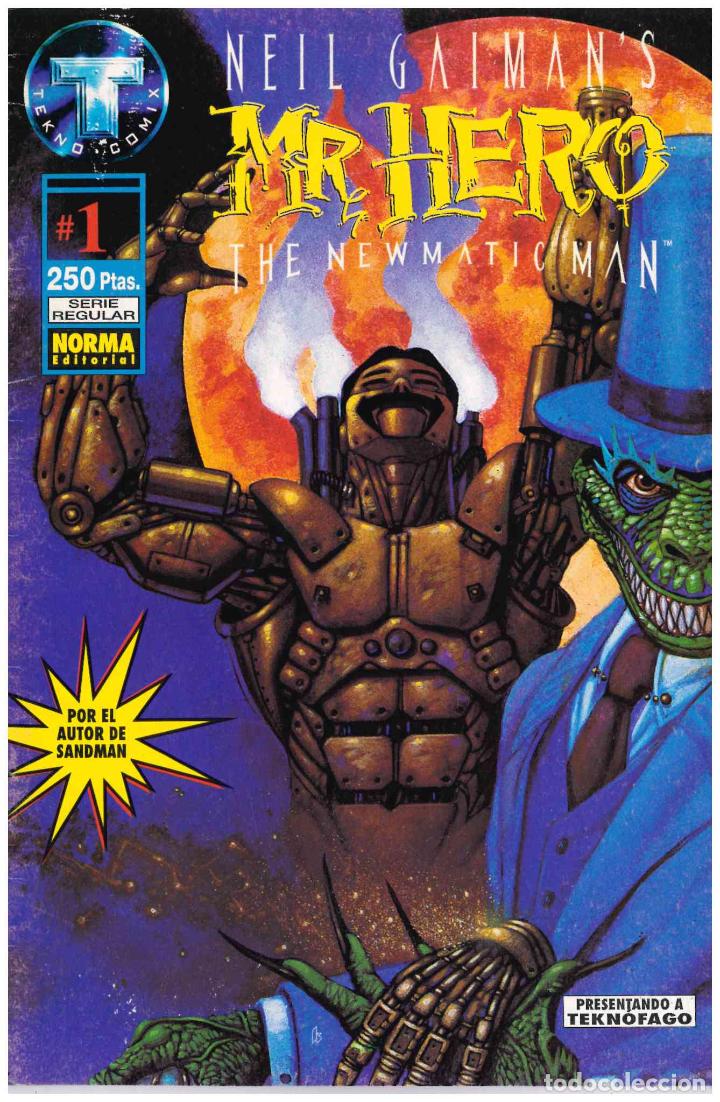C&oacute;mics: Mr. Hero. The Newmatic Man. Norma 1996. N&ordm; 1 - Foto 1