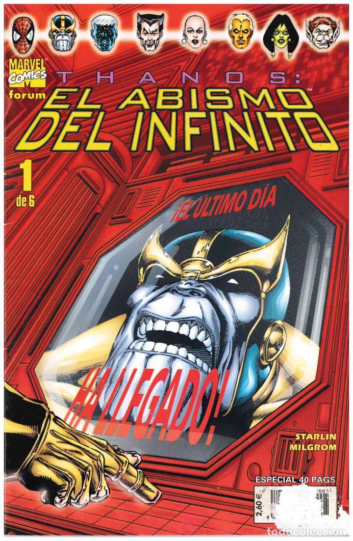 C&oacute;mics: Thanos. El Abismo del Infinito. Forum 2003. N&ordm; 1 - Foto 1