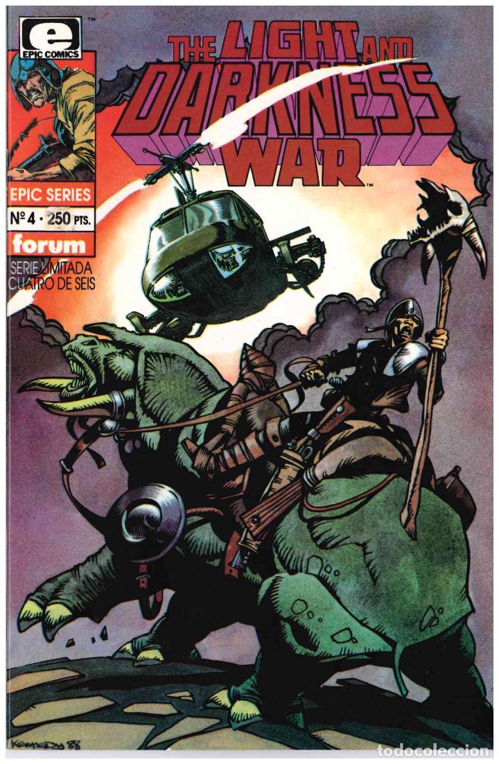 Comics: The Light and Darkness War. Forum 1991. N&ordm; 4