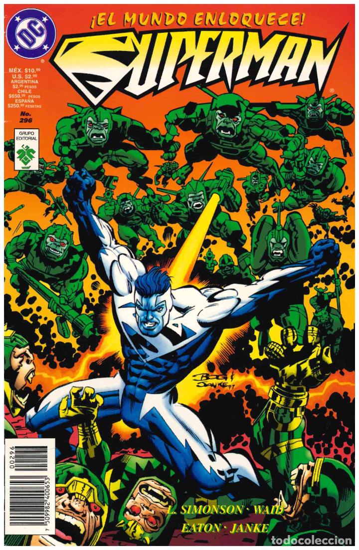 C&oacute;mics: Superman. Vid 1996. N&ordm; 296 - Foto 1