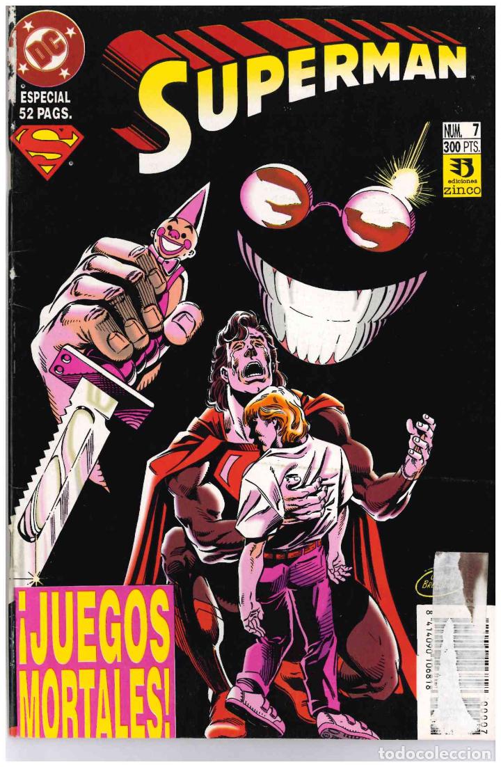 C&oacute;mics: Superman. Zinco 1993. N&ordm; 7 - Foto 1