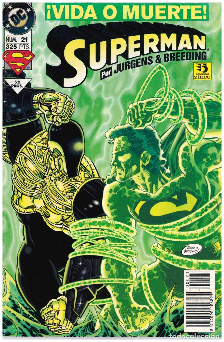 C&oacute;mics: Superman. Zinco 1993. N&ordm; 21 - Foto 1