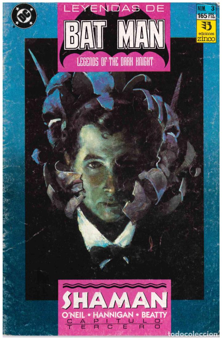 C&oacute;mics: Leyendas de Batman. Zinco 1989. N&ordm; 3 - Foto 1