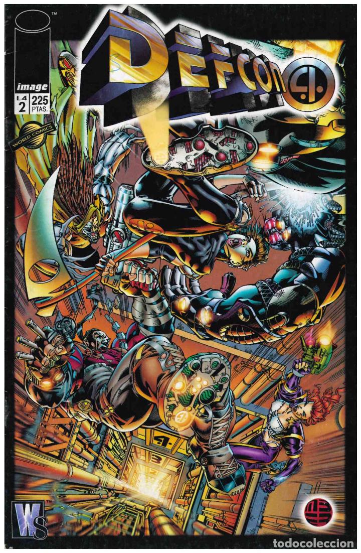 C&oacute;mics: Defcon 4. World Comics 1997. N&ordm; 2