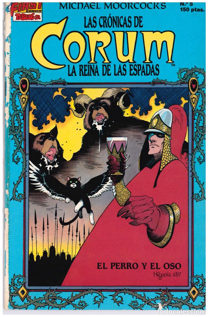 C&oacute;mics: Las Cr&oacute;nicas de Corum. Ediciones B 1988. N&ordm; 5
