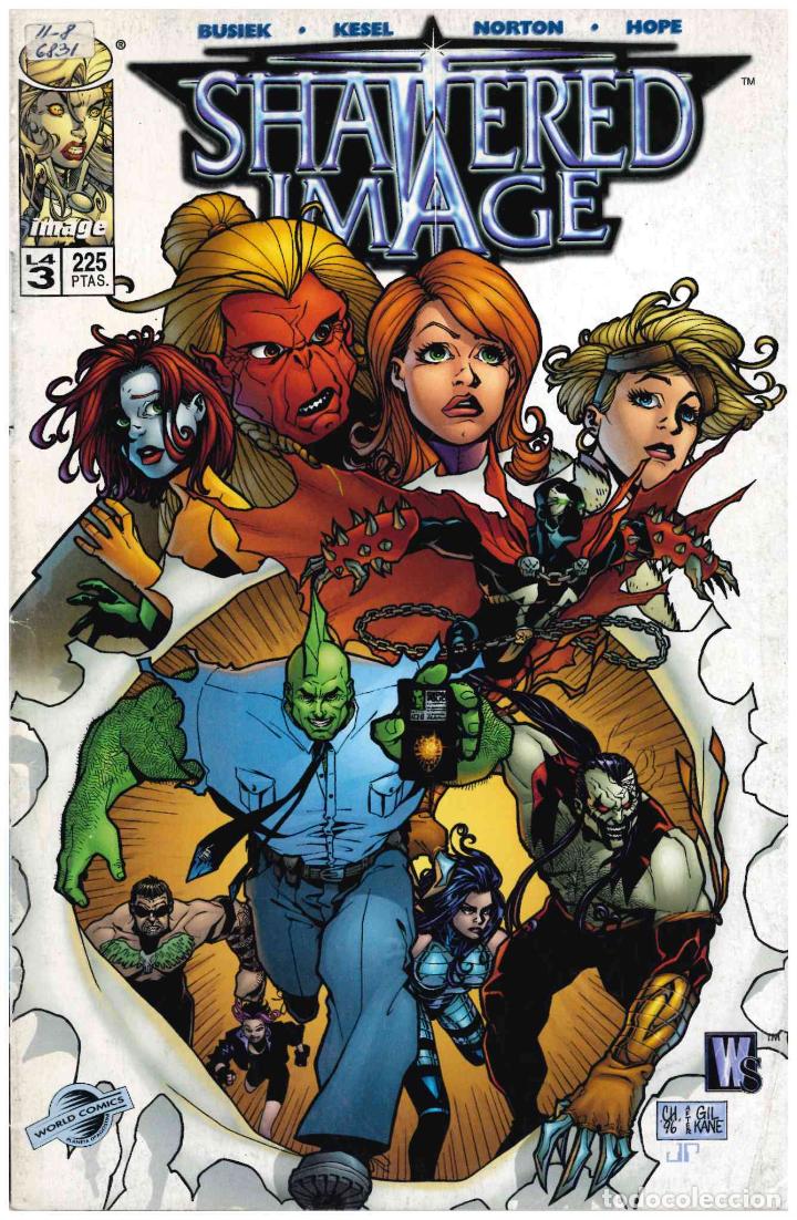 C&oacute;mics: Shattered Image. World Comics 1997. N&ordm; 3
