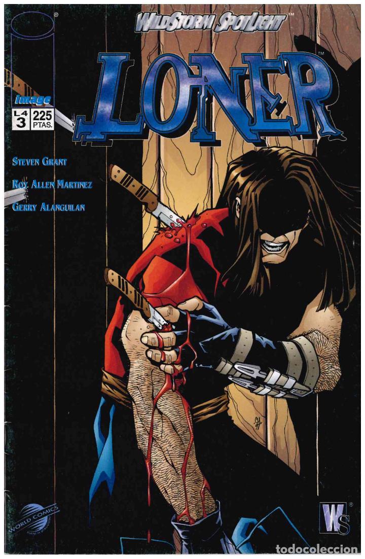 C&oacute;mics: Wildstorm Spotlight. World Comics 1998. N&ordm; 3 Loner - Foto 1