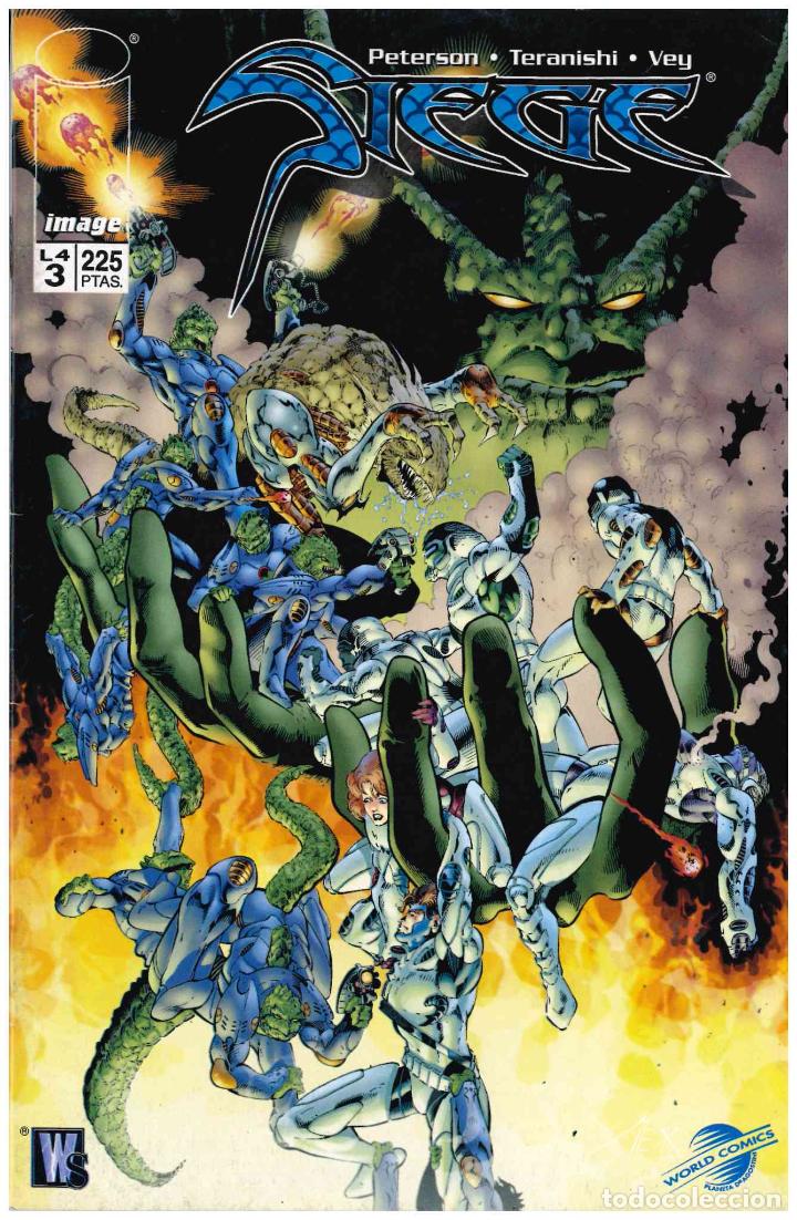 C&oacute;mics: Siege. World Comics 1998. N&ordm; 3 - Foto 1