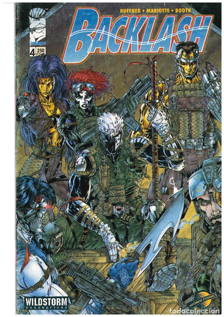 C&oacute;mics: Backlash. World Comics 1995. N&ordm; 4 - Foto 1
