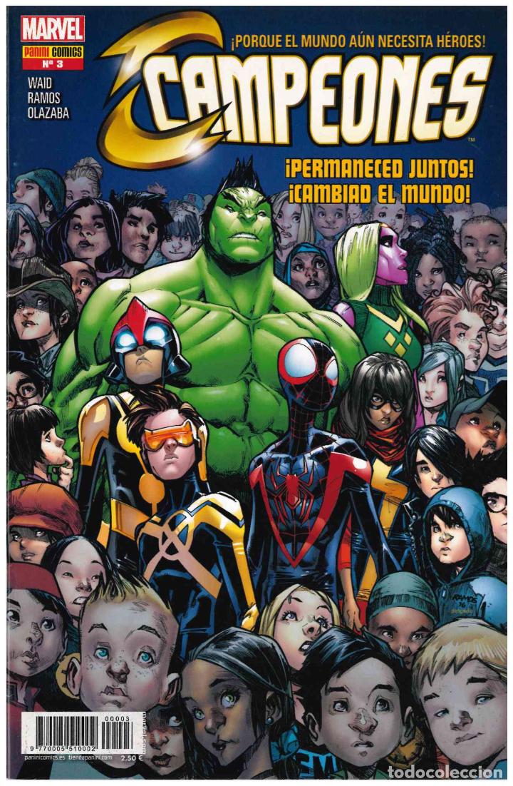 C&oacute;mics: Campeones. Panini 2017. N&ordm; 3 - Foto 1